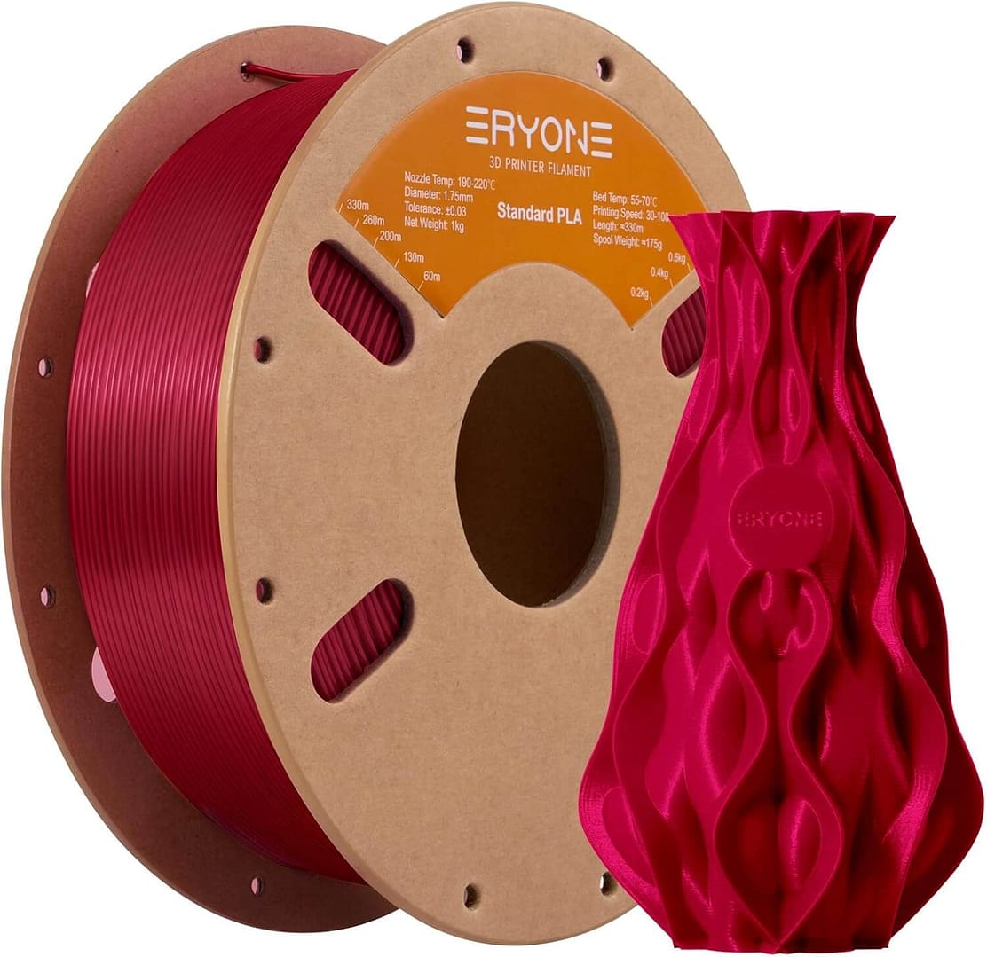 Eryone PLA Vörös Rózsa - 1.75mm 1kg 1 Eryone PLA Vörös Rózsa - 1.75mm 1kg