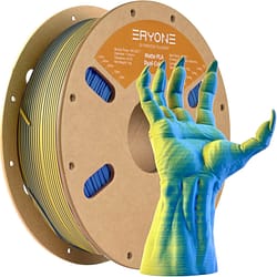 Eryone Kétszínű Matt PLA Citromsárga&Kék - 1.75mm 1kg