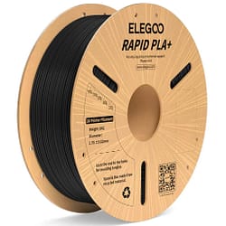 Elegoo Rapid PLA+ Fekete - 1.75mm 1kg