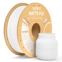 Elegoo Matt PLA Fehér - 1.75mm 1kg